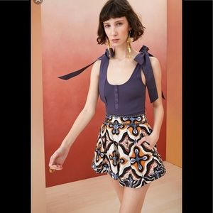 Ulla Johnson Multicolor Patterned Women Shorts